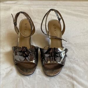 Unisa Shimmering Bronze Sandals